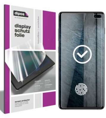 2x Schutzfolie für Samsung Galaxy S10 Plus klar Displayschutzfolie Folie Display