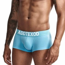 Zonbailon Men's Underwear Soft Cotton Boxer Briefs Comfortable U Convex Bag