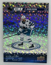 Erik Karlsson 2023-24 Upper Deck Series 2 #PC-1 Sparkle PC’s San Jose Sharks
