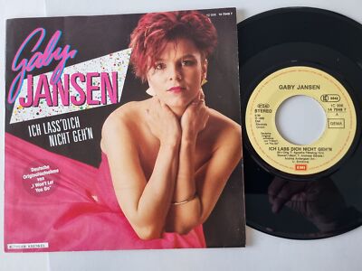 Gaby Jansen - Ich lass' dich nicht geh'n 7''/ CV Agnetha Fältskog/ ABBA