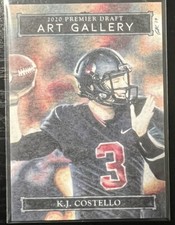 2021 Sage Hit Premier Draft Art Gallery K.J. Costello #AG-26 Mississippi State