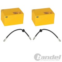 2X Hella Bremsschlauch BremsschlÄUche Hinten Passend FüR Alfa 147 156