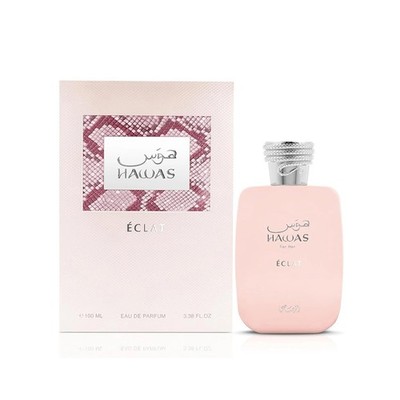 Rasasi Hawas Eclat EDP 100ml 3.4oz Women's Floral Fruity Soft Musky Perfume