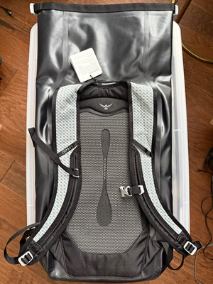 Osprey Transporter Roll Top WP 18 Waterproof 18L Daypack Backpack Black