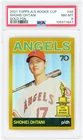 Shohei Ohtani Angels 2021 Topps All Star Rookie Cup Gold #46 #50/50 PSA 8 Card