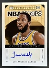2013-14 Panini Hoops James Worthy Signatures Auto Autograph #136 Lakers