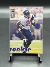 1997 Upper Deck Collector's Choice TIKI BARBER Rookie Card RC #31 Giants. rookie card picture
