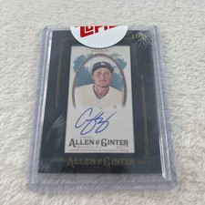 2017 Allen & Ginter Corey Seager MA-CSE Black Frame Mini Auto 17/25