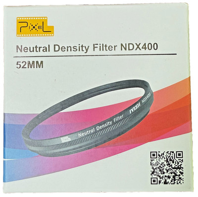 Pixel Neutral Density Filter-NDX400 52MM - Open Box