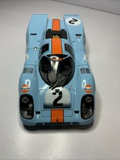 Porsche 917K Gulf 2 Diecast 1:18 Norev Used Free Shipping Please Read