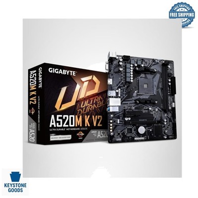 A520M K V2 AMD Motherboard with DDR4 & HDMI for Ryzen Builds
