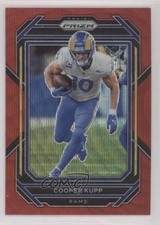 2022 Panini Prizm Red Wave Prizm 142/149 Cooper Kupp #162 8e3