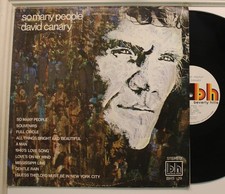 David Canary Lp So Many People On Bh - Vg++ To Nm / Vg++