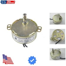 TYC-50 Small Synchronous Motor AC 110V 2.5/3RPM 4W 50/60HZ CW/CCW Electric Ge...