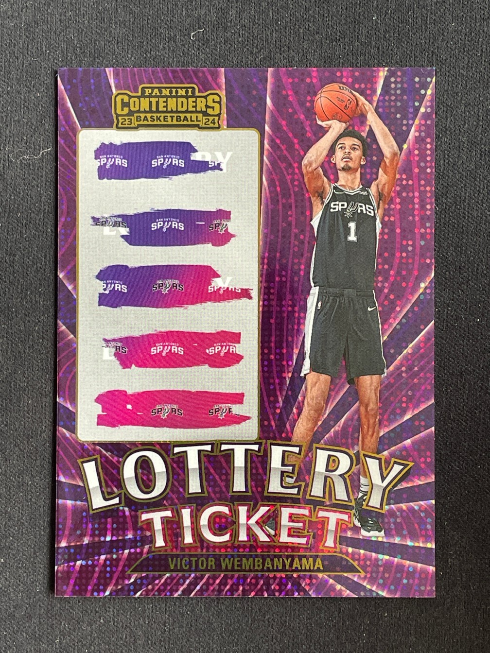 Victor Wembanyama 2023-24 Panini Contenders Lottery Ticket #1