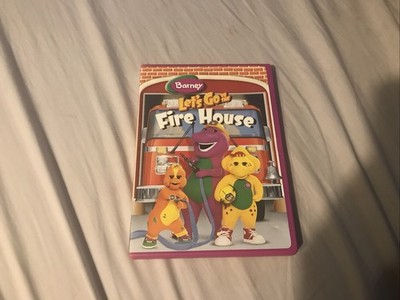 Barney Let's Go To The Fire House DVD 2007 Kids HIT Enterta 20th Century Fox OOP