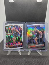 Bria Hartley-'25 Prizm WNBA White Seismic & Silver Refractor
