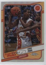 2024 Chrome McDonald's All American Franchise Picks Refractor Chris Paul 6k8