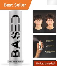 BASED Hair Texturizing Powder, Lightweight  Volumizing Hair Styling Powder w...