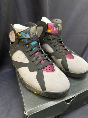 Nike Air Jordan 7 Retro Bordeaux 2015 Size 11 Black Grey OG Colorway 304775-03