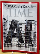 Time Magazine Dec 29th 2025 Person of the Year Architects of AI Multiple Covers