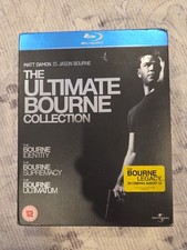 The Ultimate Bourne Collection Blu-ray Matt Damon Action Box Set Great Discs