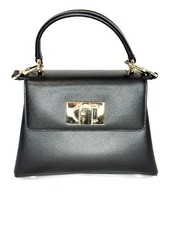 Furla 1927 Top Handle Mini Bag Leather Black ...