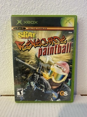 Splat Magazine Renegade Paintball (Xbox, 2005) Complete Tested Working Free Ship