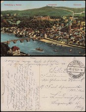 Ansichtskarte Heidelberg  Neckar Partie 1916 ...
