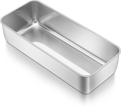 Loaf Pan, 12 x 5 Inch Stainless Steel Loaf Pans for Baking Bread, Large Bread