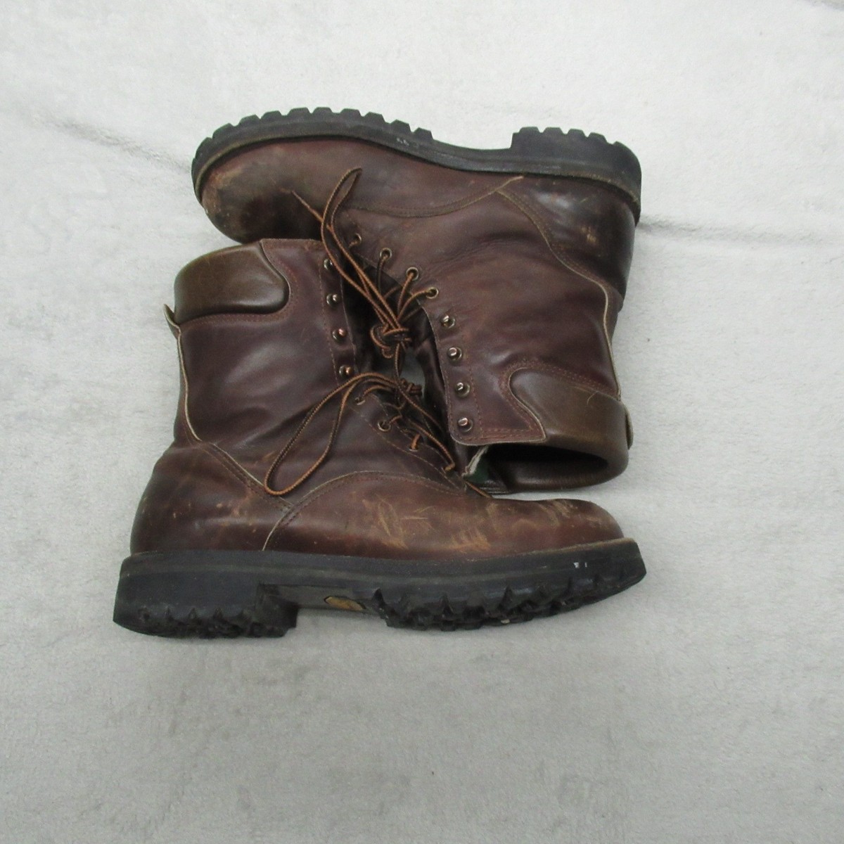 Danner Black Leather Work Boots with Tan Laces Danner  main image 4