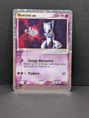 Mewtwo ex 101/109 Ruby and Sapphire Holo Ultra Rare Pokemon TCG Nintendo MP+