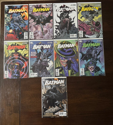 BATMAN #692-700 692 693 694 695 696 697 698 699 700 DC COMIC RUN WINICK 2009