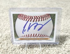 Cole Henry Signed Signature Card Autograph Auto Washington Nationals Prospect