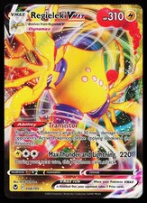 Carta Pokemon Tempesta Argento Ultra Rara Regieleki VMAX 058/195 Holo