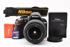 Exc 5 Nikon D3100 SLR w/18-55mm Kit Charger Strap Tested sc:61K JP 3103557