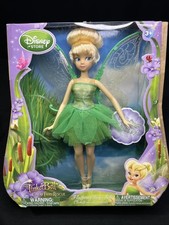 New Rare Disney Tinkerbell Fluttering Wings Great Fairy Rescue