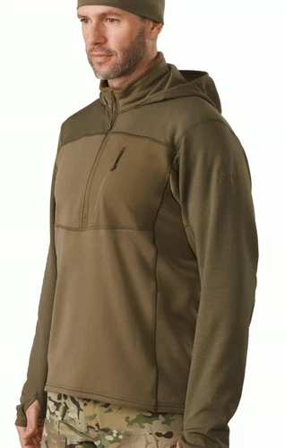 Arc'teryx LEAF Naga 3.1 Pro Hoody Wolf Gray XXL Men Military Spec Sweatshirt image 8