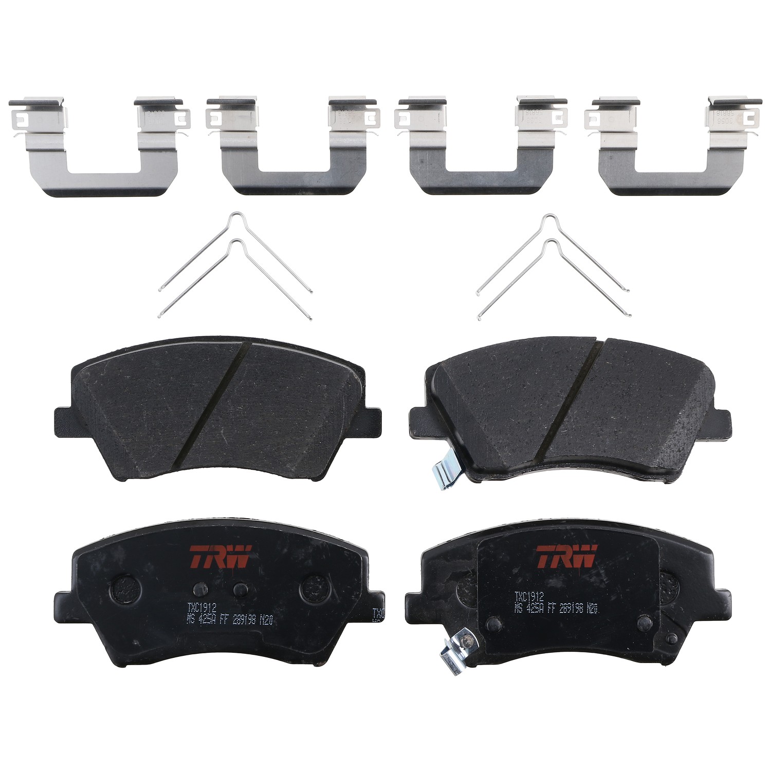 Disc Brake Pad Set for Hyundai Elantra 2017 - 2020 TRW  Ultra TXC1912