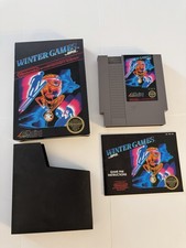 Winter Games by EPYX (Nintendo NES 1987) CIB Complete - VGC Near Mint!