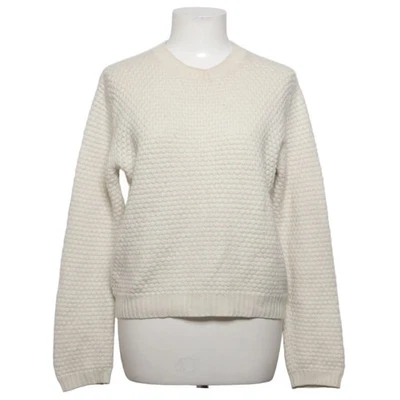 Eric Bompard, pull en tricot, taille : L, blanc, cachemire, autres #lfg - Photo 1/4