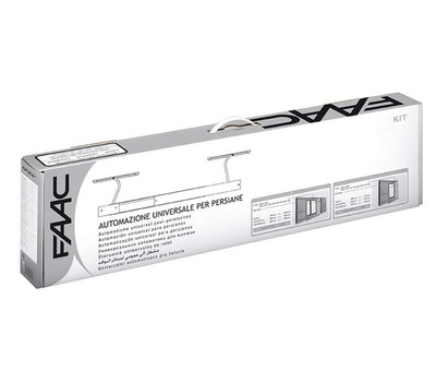 FAAC N2D AUTO KIT 105775 Universal Automation for 1/2 Door Blinds White