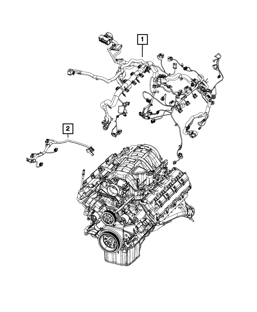 Genuine Mopar Engine Wiring 68273351AC