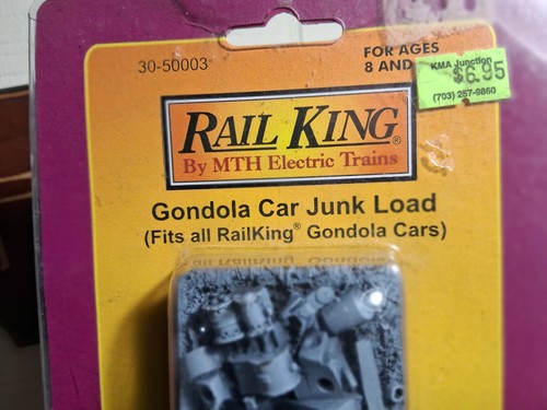 Góndola de riel MTH 30-50003 carga chatarra (se adapta a todos los vagones góndola de riel) | Zustand: New