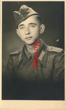 Portr&auml;t junger Soldat Sturmgesch&uuml;tz Uniform Wehrmacht Foto WK2 X291