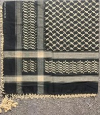 Scarf Keffiyeh Palestine Style Scarf Shemagh 47'' x 47'' Scarf Kufiya
