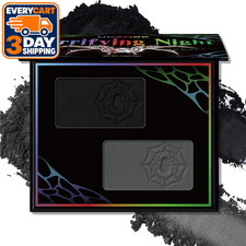 UCANBE Black  Gray Duo Eyeshadow Palette