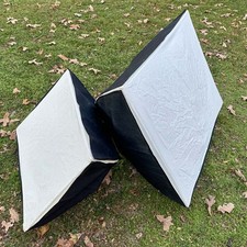 Two Photoflex White Dome NXT Softboxes, Medium  Large