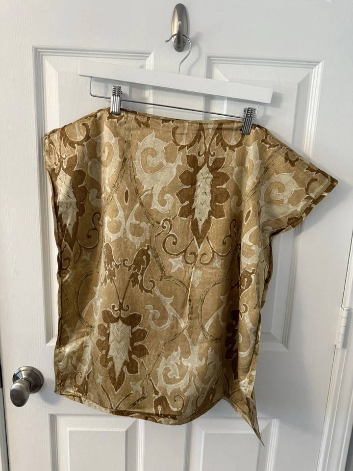 "Funda de almohada Pottery Barn en cachemir dorado 24"" x 24""" Foto 3 de 4