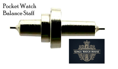 Waltham 1365 Pocket Watch Balance Staff 18 Size watch part